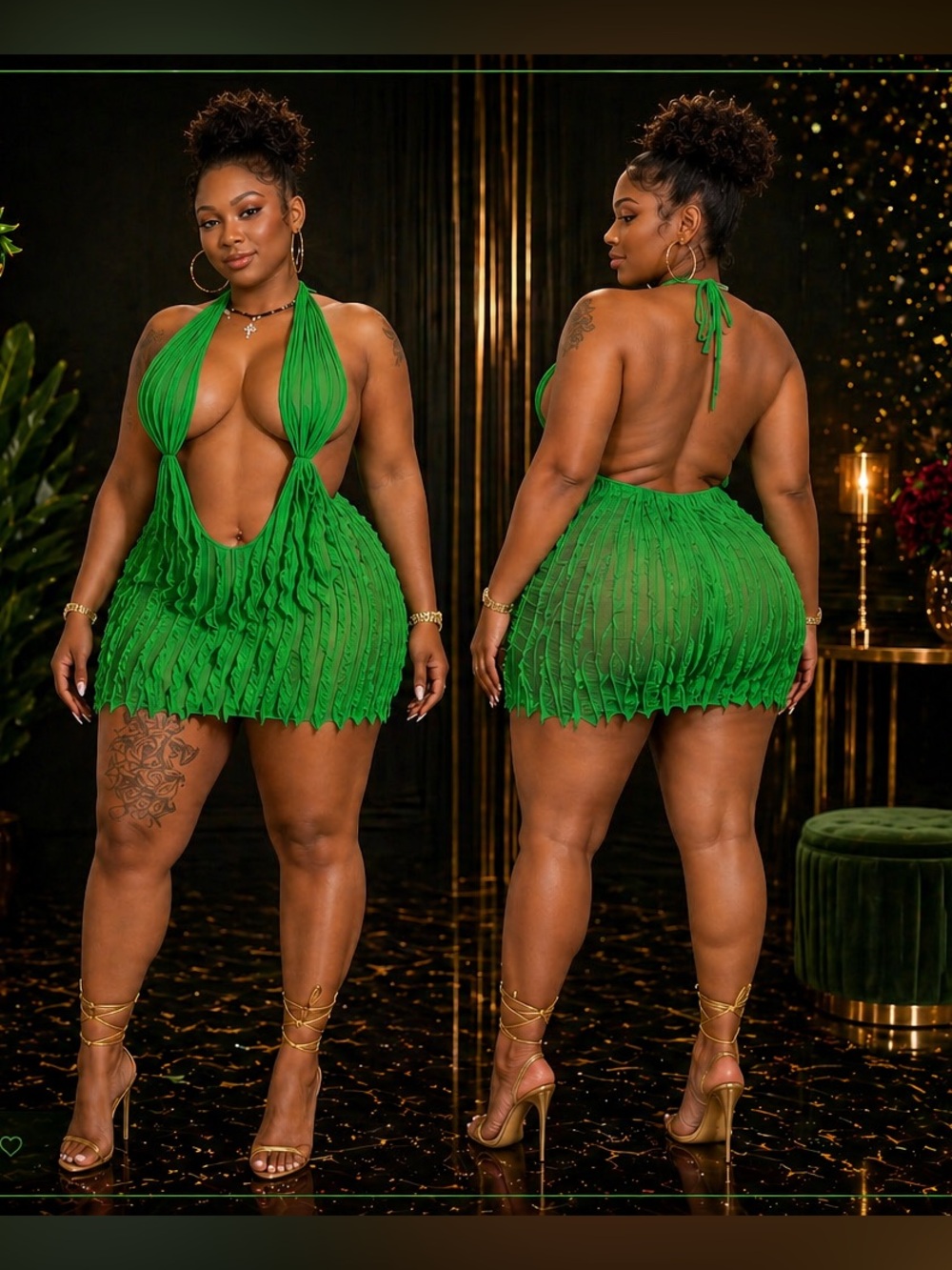 Lady in Green